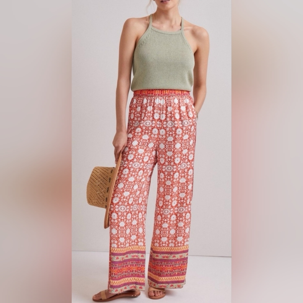 Anthropologie Vale Wide Leg Pants